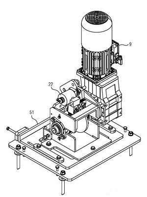  drive motor of a small-parts device (conveying technology)
